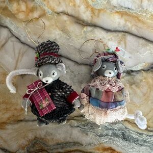 Kurt Adler - Vintage Mouse Ornaments